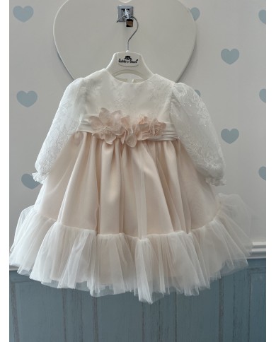 Abito battesimale rosa