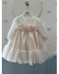 Abito battesimale rosa