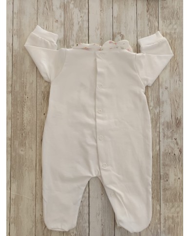 Corredino Bisou rose e fiori