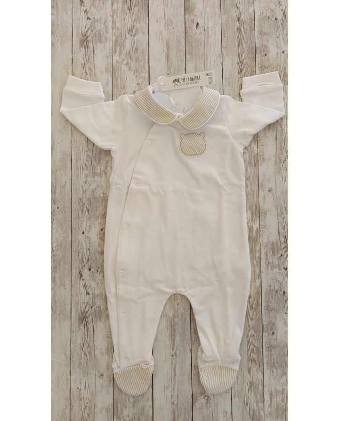 Tutina coccode' Cotone bio orso