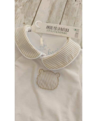 Tutina coccode' Cotone bio orso