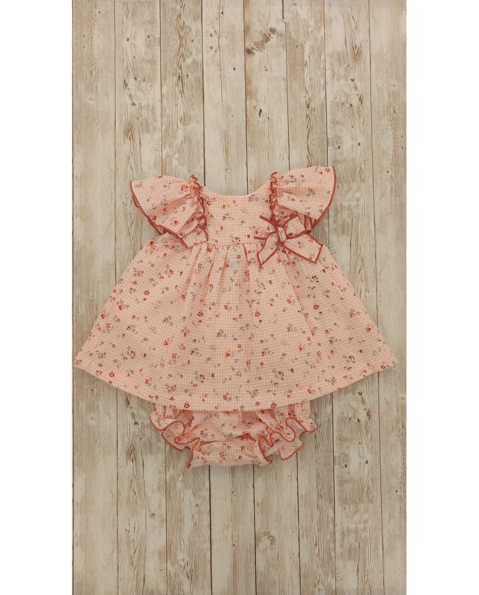 Vestito Valentina corallo