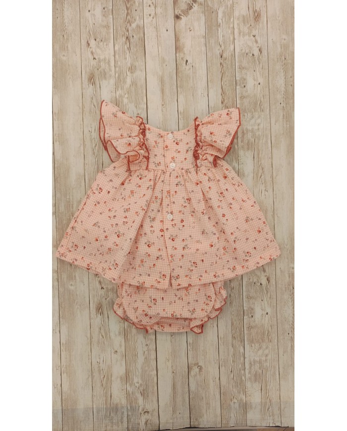 Vestito Valentina corallo