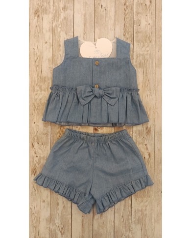 Completo 2 Pz. Juliana denim