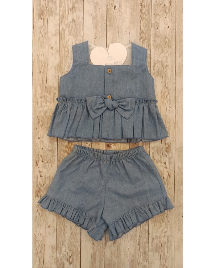 Completo 2 Pz. Juliana denim