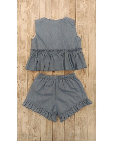 Completo 2 Pz. Juliana denim