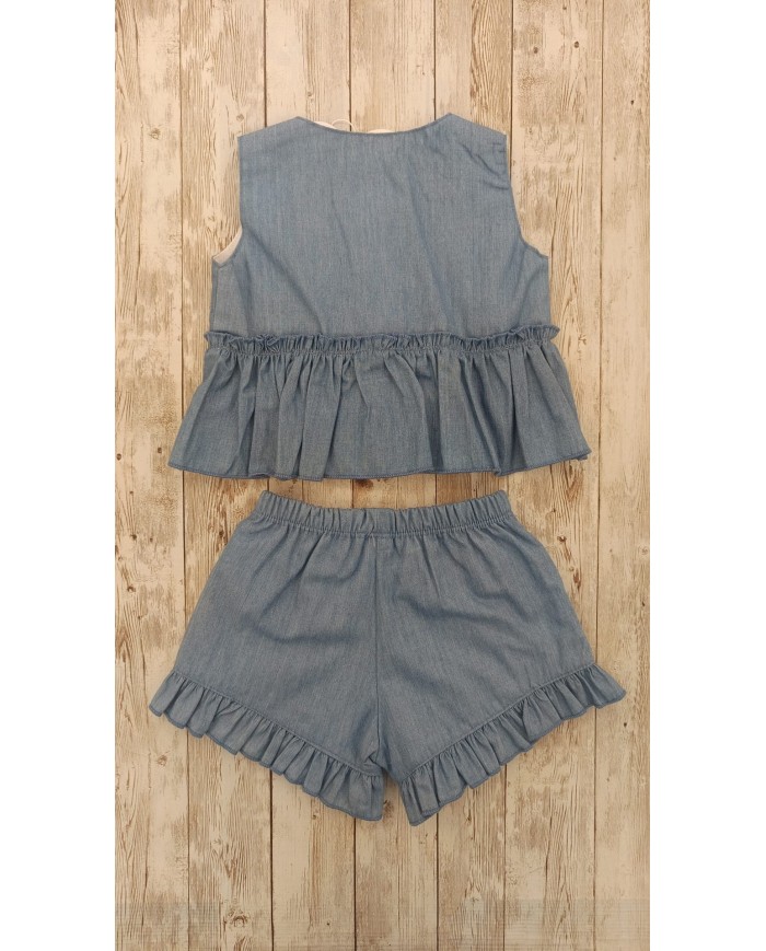 Completo 2 Pz. Juliana denim