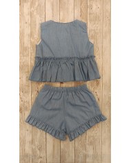 Completo 2 Pz. Juliana denim