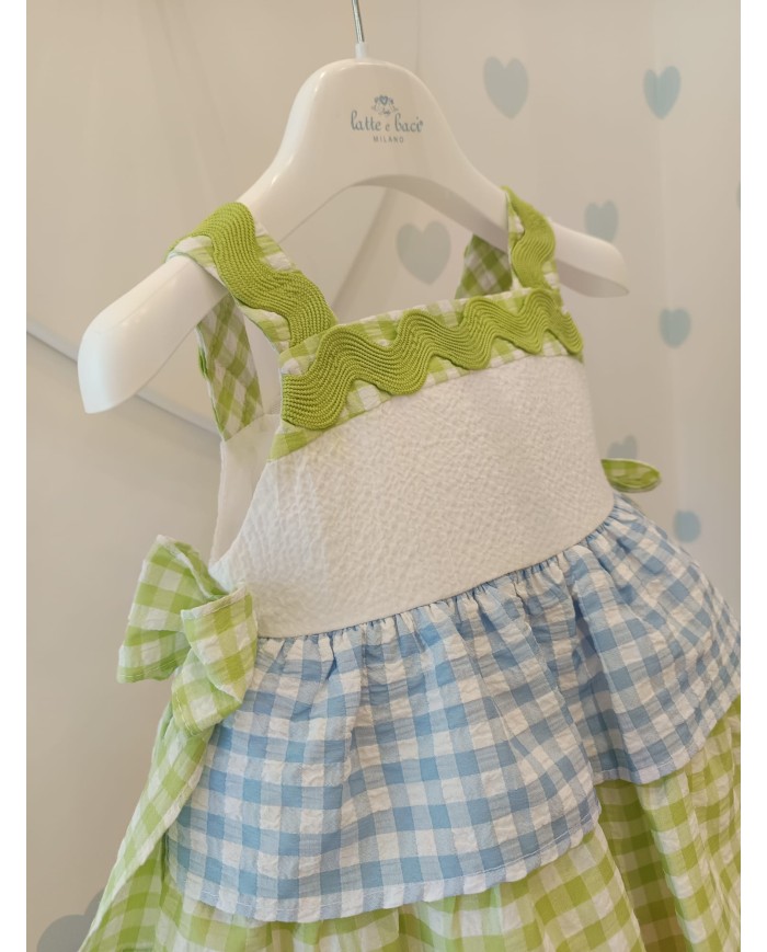 Vestito Del Sur quadretti Vichy