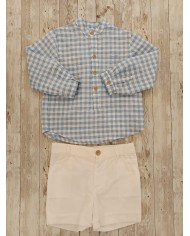 Completo celesete/bianco Del Sur