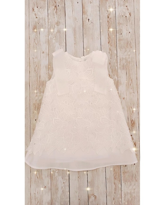 Vestito Pizzo Macramè Barcellino