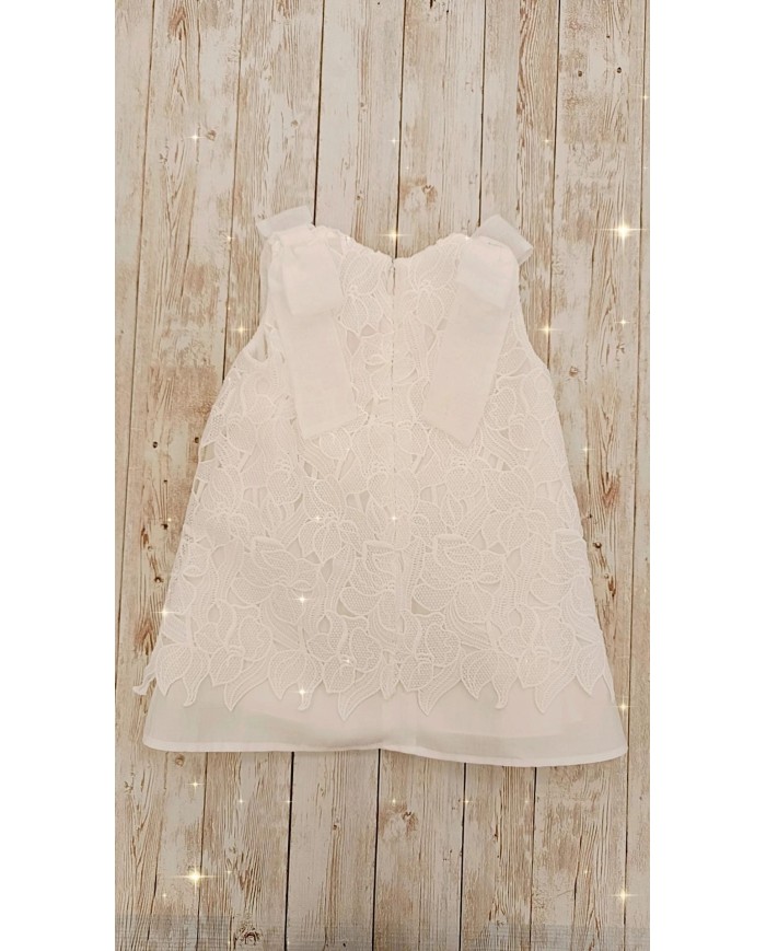 Vestito Pizzo Macramè Barcellino