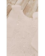 Vestito Pizzo Macramè Barcellino