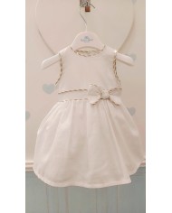 Abito panna/blu Coccode'