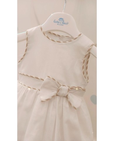 Abito panna/blu Coccode'