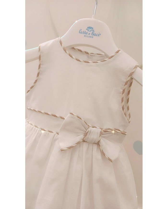 Abito panna/blu Coccode'