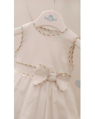 Abito panna/blu Coccode'