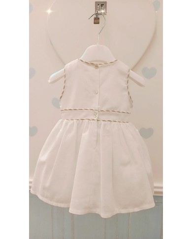 Abito panna/blu Coccode'