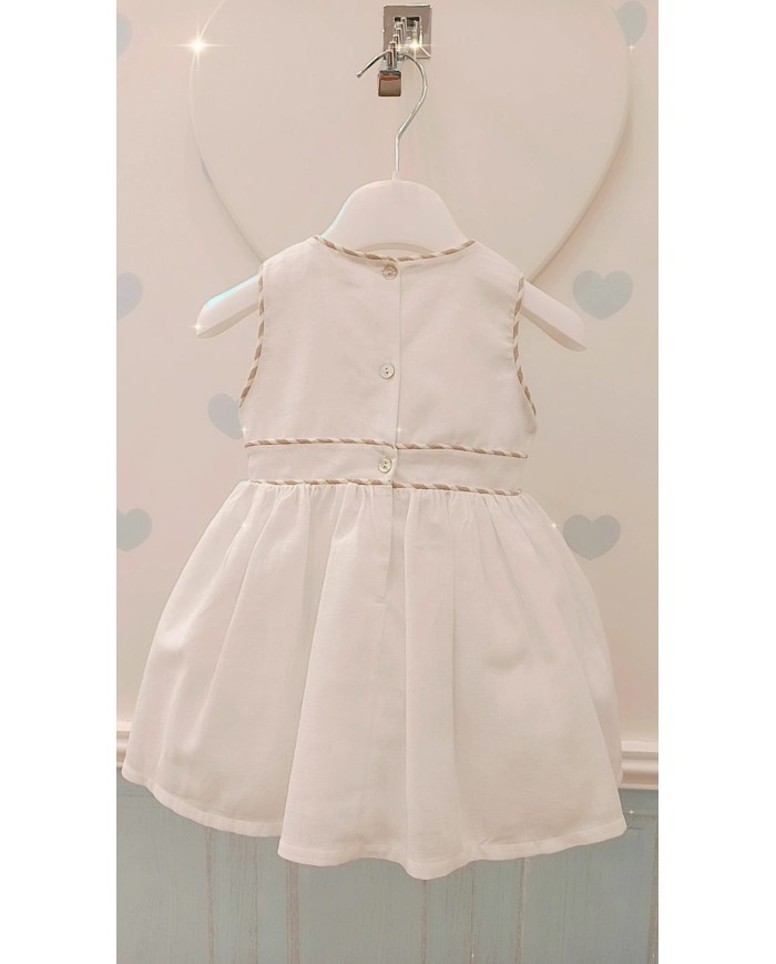 Abito panna/blu Coccode'