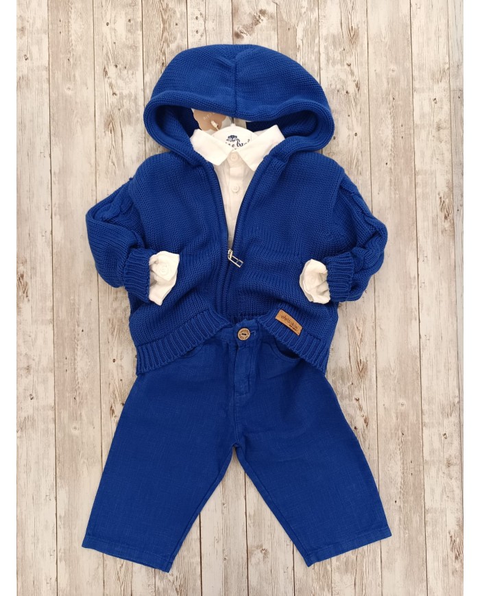 Completo wedoble blu