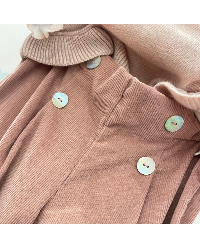 Completo Tre Pezzi Rosa