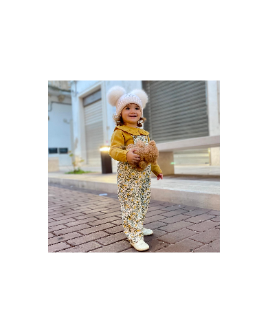 Salopette e Maglione Bimba