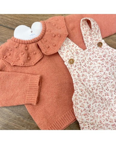 Salopette e Maglione Bimba