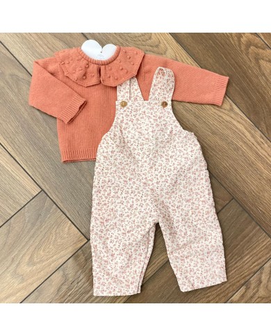 Salopette e Maglione Bimba
