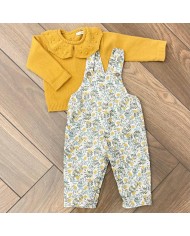 Salopette e Maglione Bimba