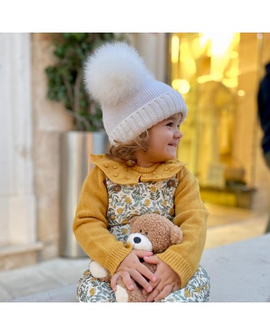 Salopette e Maglione Bimba