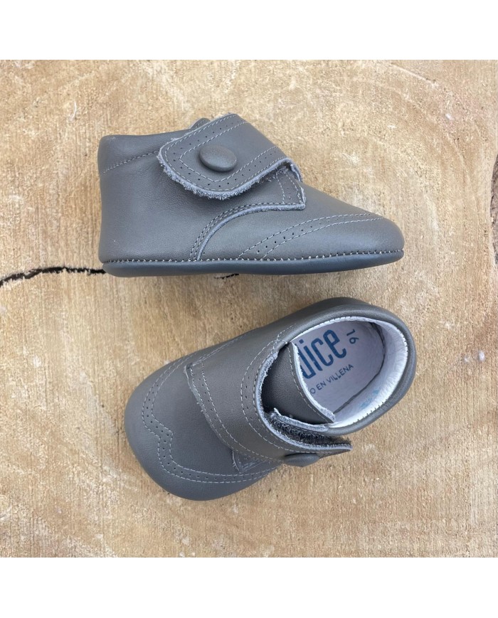 Scarpina da Culla Grigio Bimbo