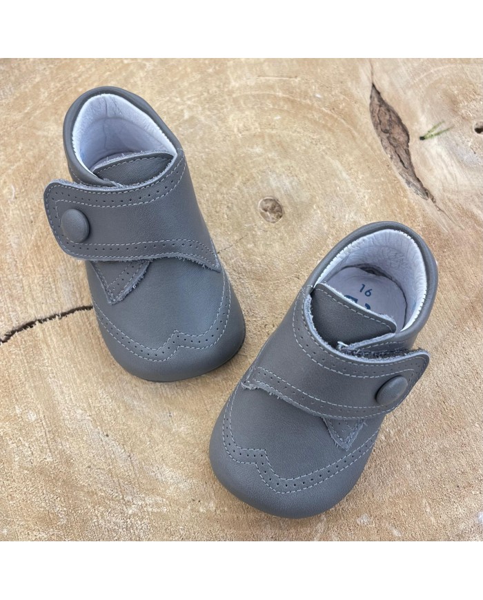 Scarpina da Culla Grigio Bimbo