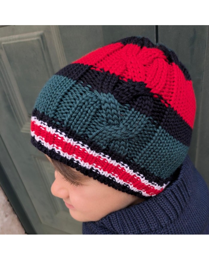 Cappello Rosso Verde