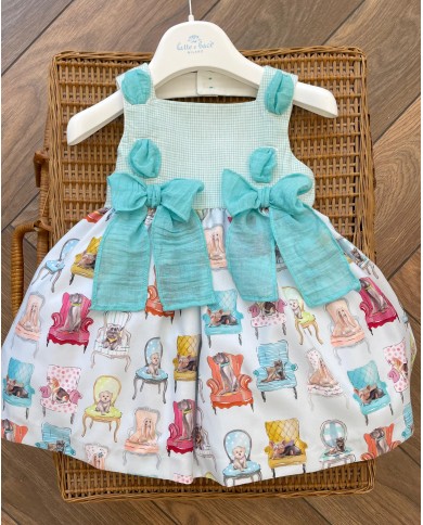 ABITO FANTASIA TURCHESE