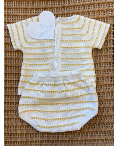 Completo 4 pezzi Giallo