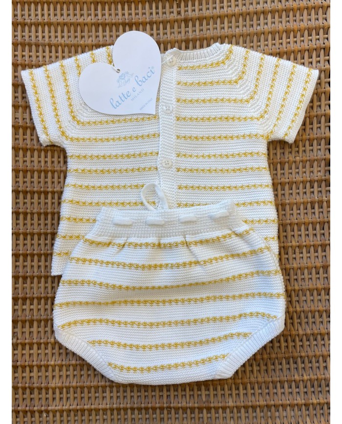 Completo 4 pezzi Giallo