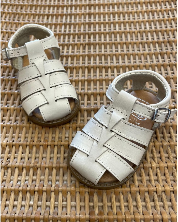 Ragnetto  Beige/cuoio