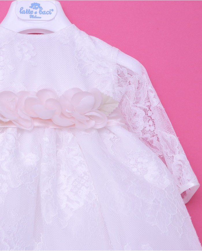 Abito da cerimonia in pizzo