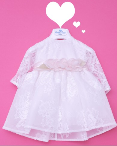 Abito da cerimonia in pizzo