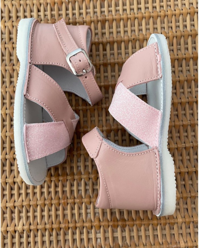 Sandali Glitter Rosa