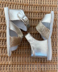 Sandali Glitter Oro