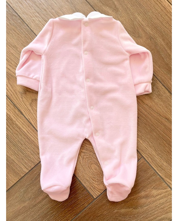 Tutina Rosa con Fiori