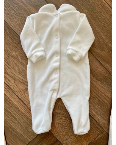 Tutina Bianca con Fiori