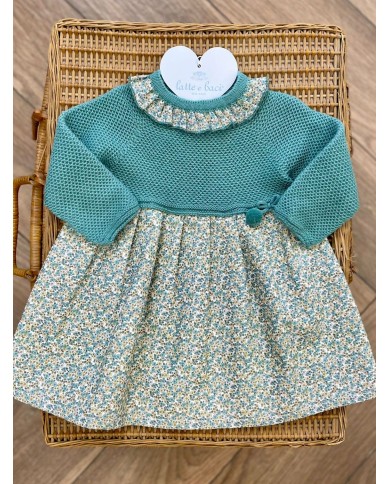 Abitino Smeraldo con Fiori