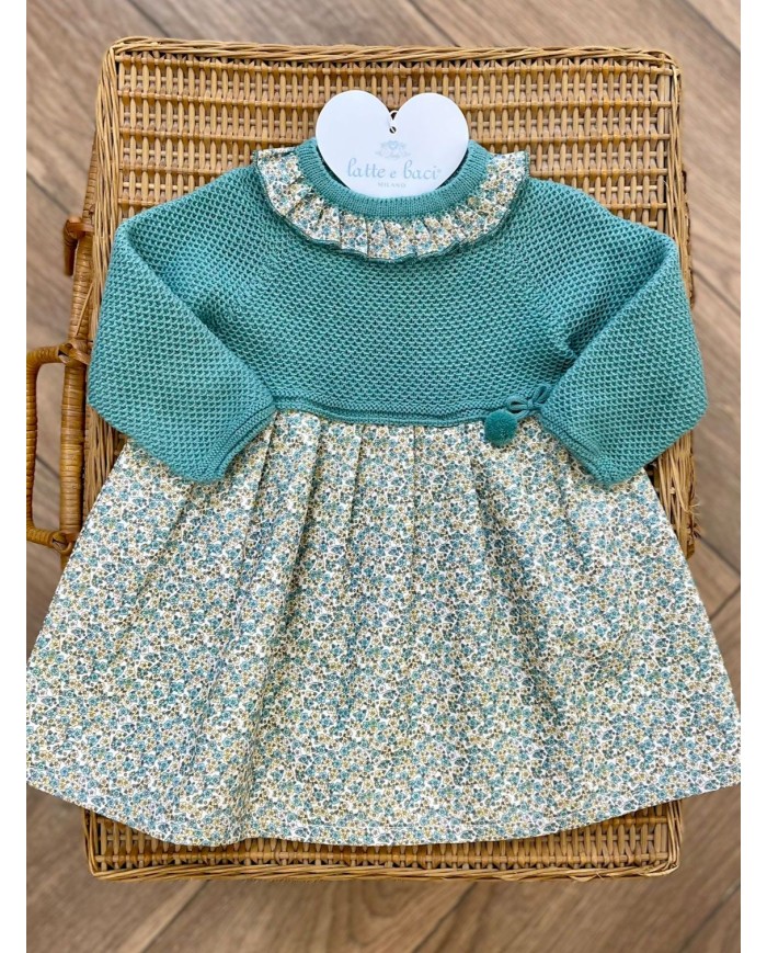 Abitino Smeraldo con Fiori