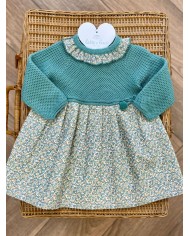 Abitino Fucsia con Fiori