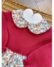 Abitino Fucsia con Fiori