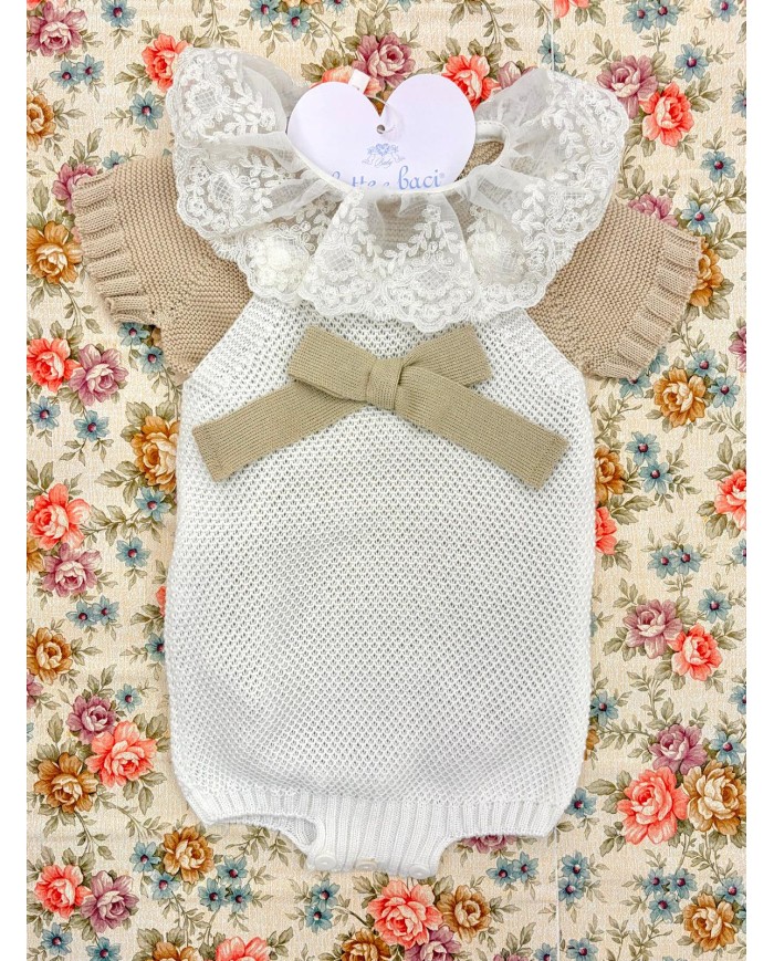 Pagliaccetto 2 in 1 Fiocco Melange Juliana