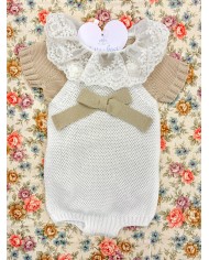 Pagliaccetto 2 in 1 Fiocco Melange Juliana