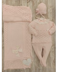 Tutina Bimba Juliana rosa/sabbia